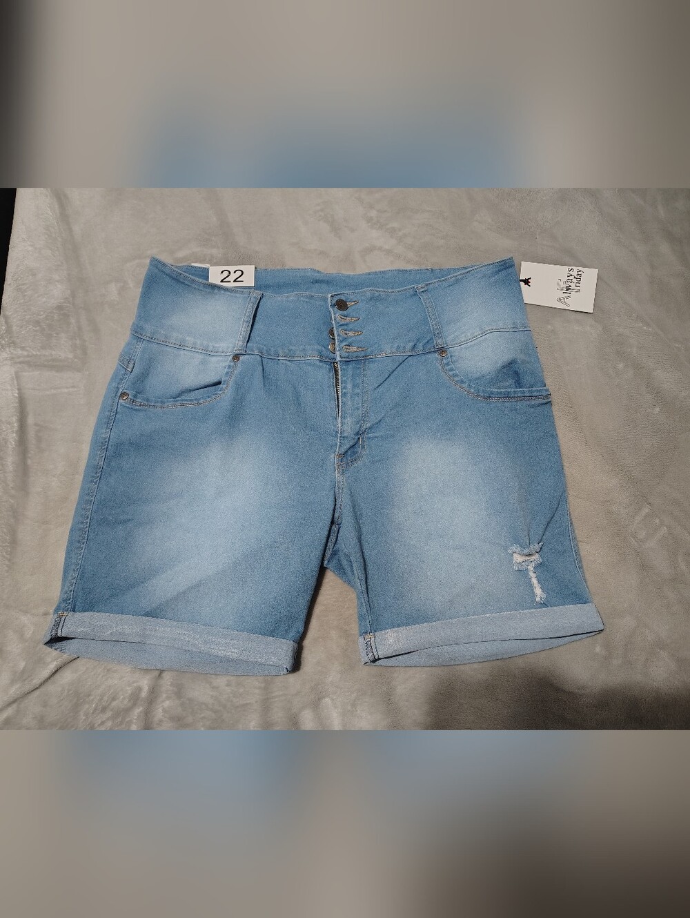 Womens Jean Shorts Size 22